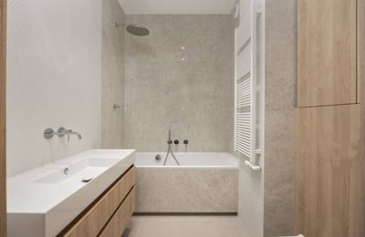 Miete einer modernen 4-Zimmer-Wohnung, 109 m², Stadtteil Praga-Południe, Warschau, Polen
